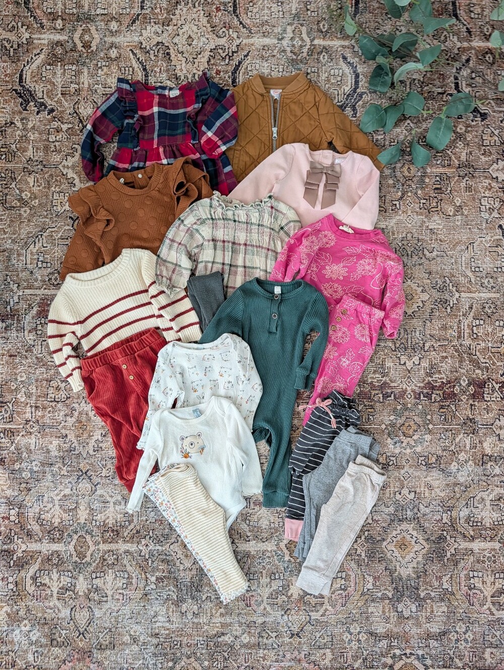 Baby girl Fall / Winter bundle 6-9m